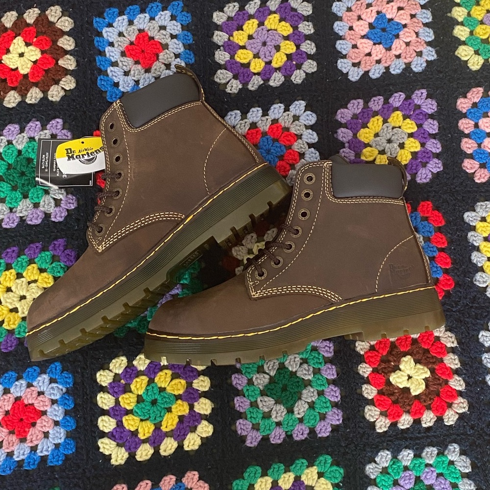 NWT Dr Martens Winch Wyoming Steel Toed Work Boots